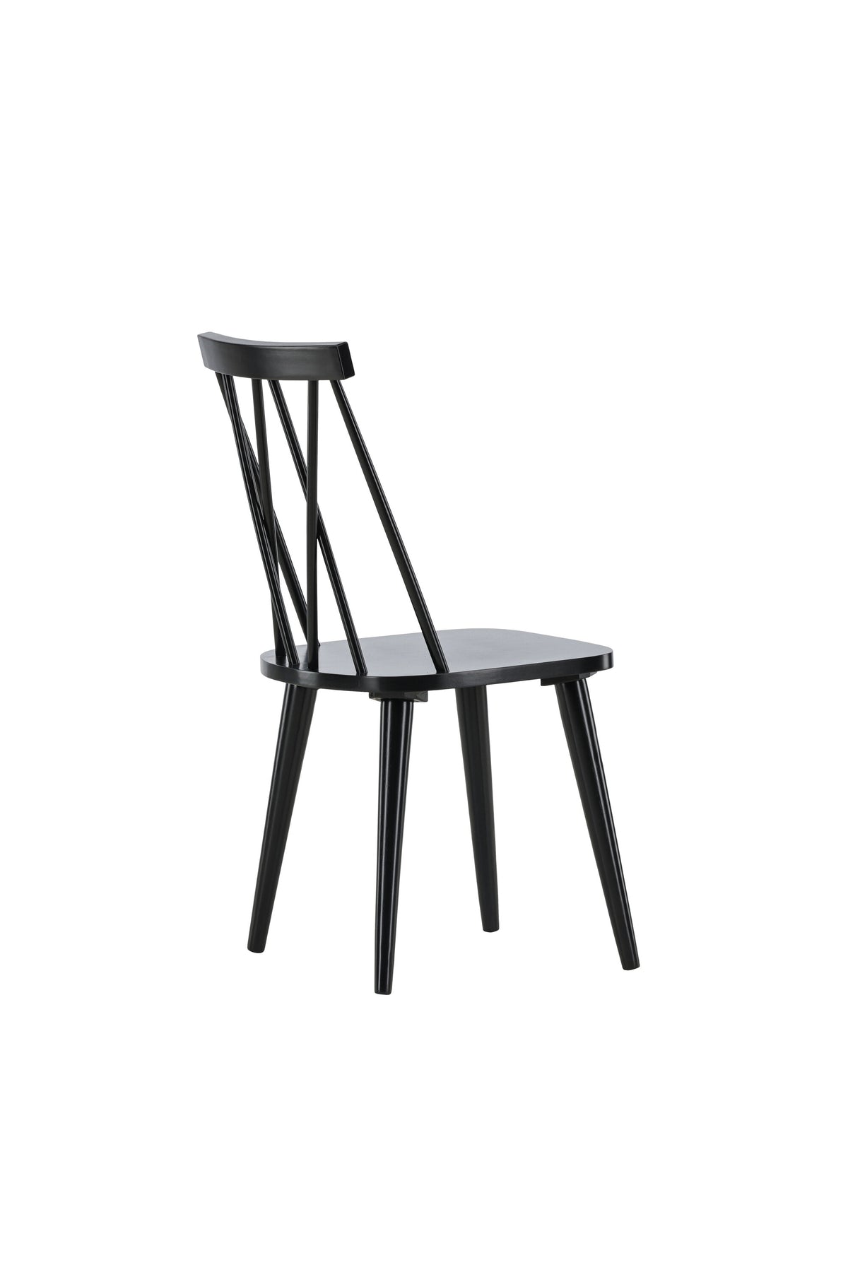 Mariette Esszimmerstuhl in Schwarz präsentiert im Onlineshop von KAQTU Design AG. Stuhl ist von Venture Home