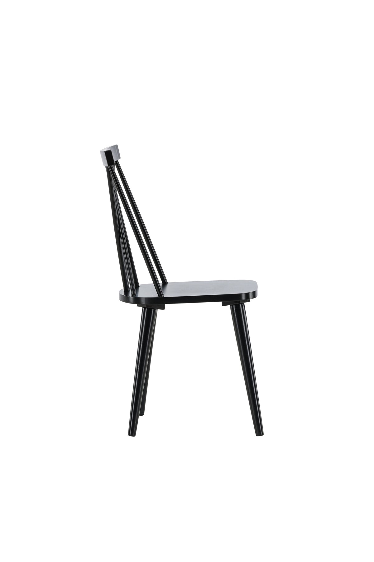 Mariette Esszimmerstuhl in Schwarz präsentiert im Onlineshop von KAQTU Design AG. Stuhl ist von Venture Home