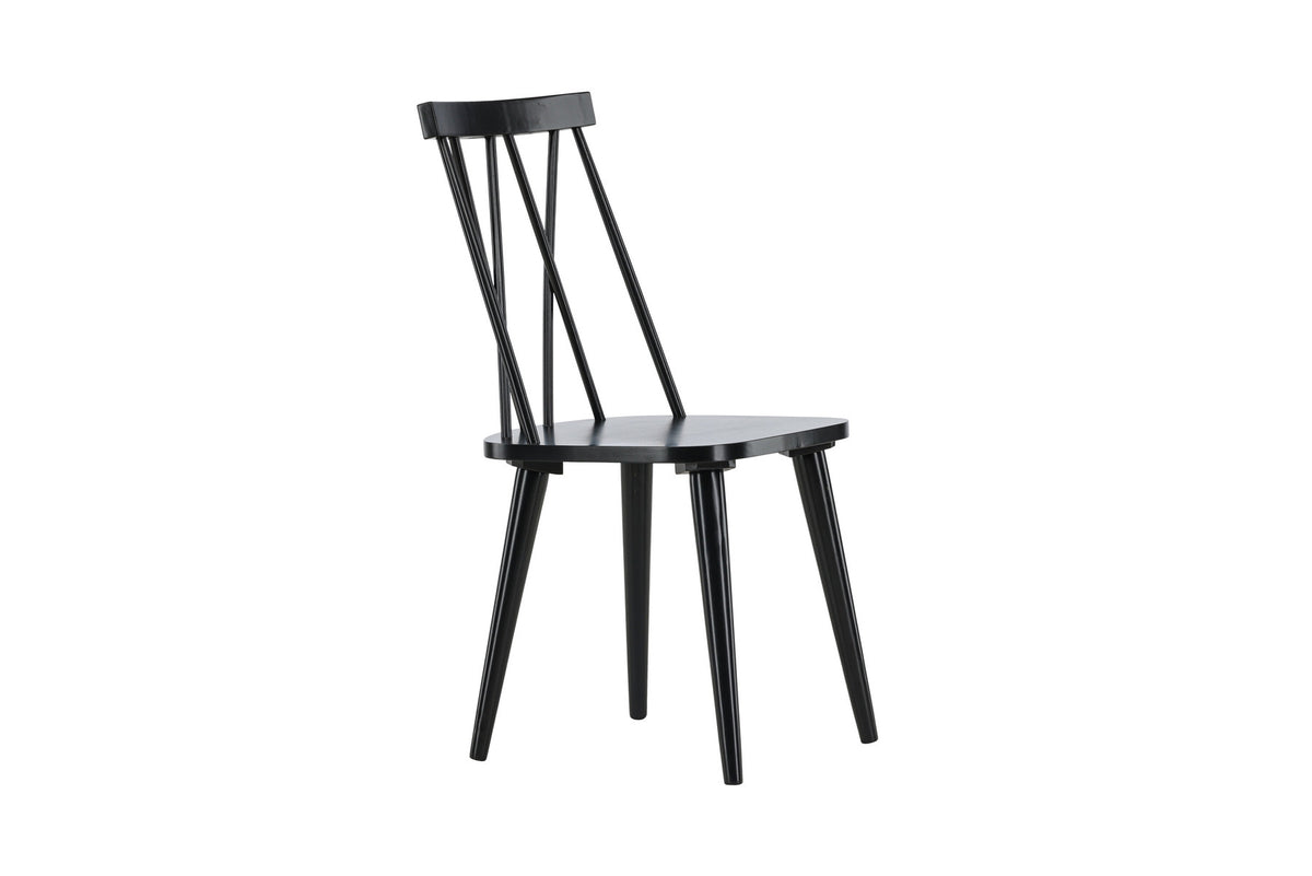 Mariette Esszimmerstuhl in Schwarz präsentiert im Onlineshop von KAQTU Design AG. Stuhl ist von Venture Home