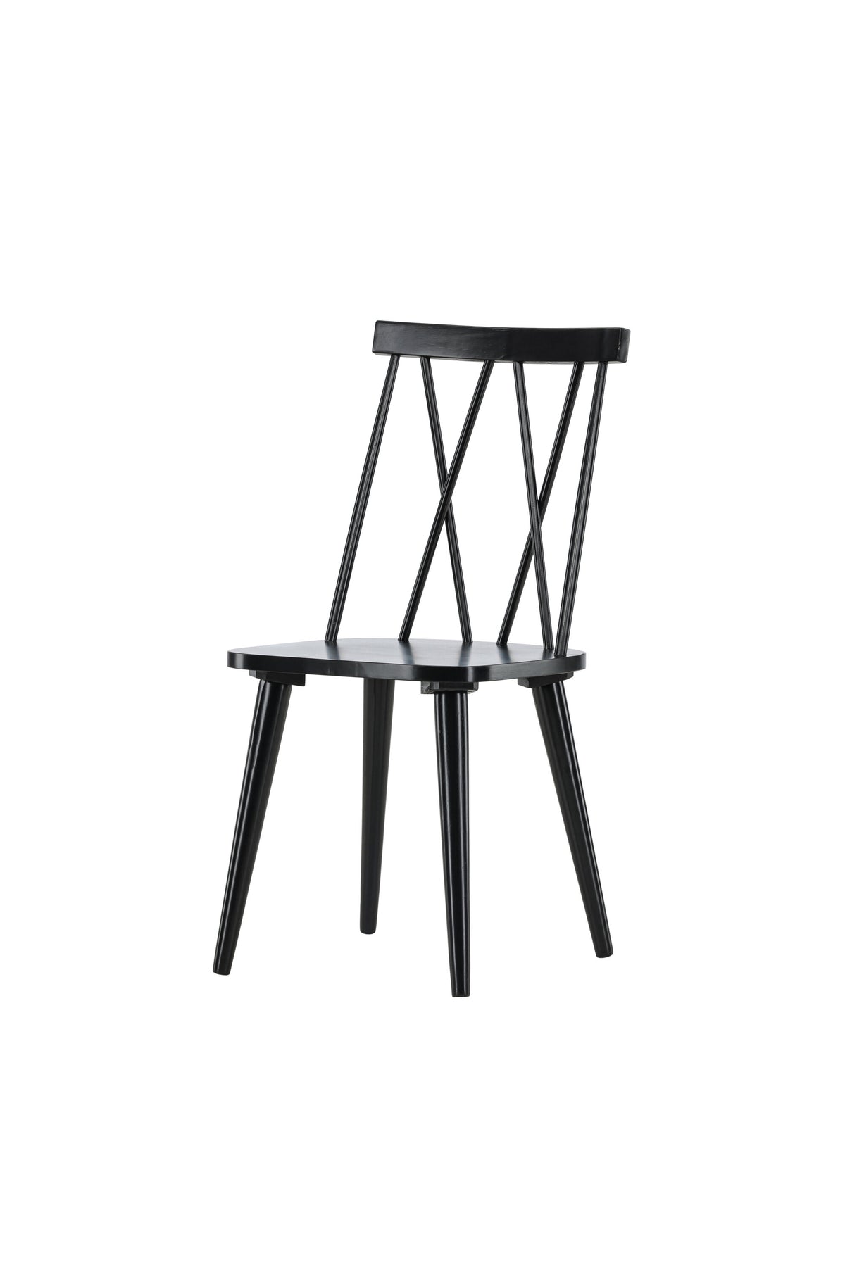 Mariette Esszimmerstuhl in Schwarz präsentiert im Onlineshop von KAQTU Design AG. Stuhl ist von Venture Home