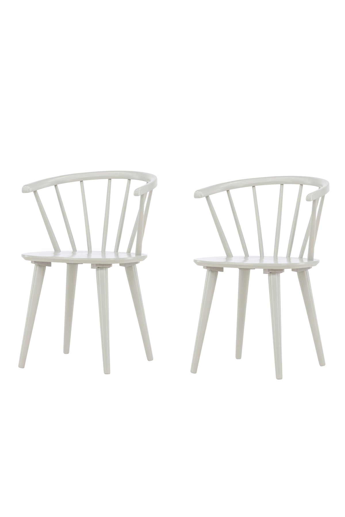 Bobby Esszimmerstuhl in Hellgrau präsentiert im Onlineshop von KAQTU Design AG. Stuhl ist von Venture Home