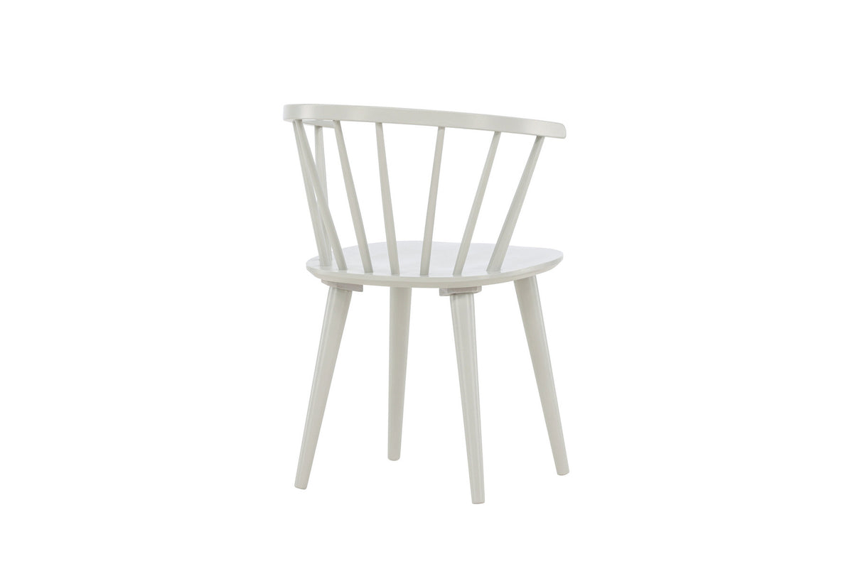 Bobby Esszimmerstuhl in Hellgrau präsentiert im Onlineshop von KAQTU Design AG. Stuhl ist von Venture Home