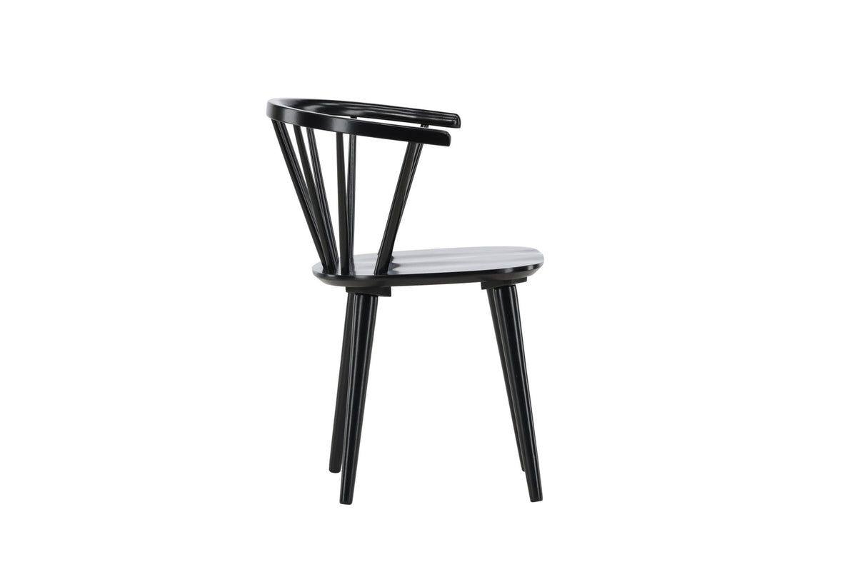 Bobby Esszimmerstuhl in Schwarz präsentiert im Onlineshop von KAQTU Design AG. Stuhl ist von Venture Home