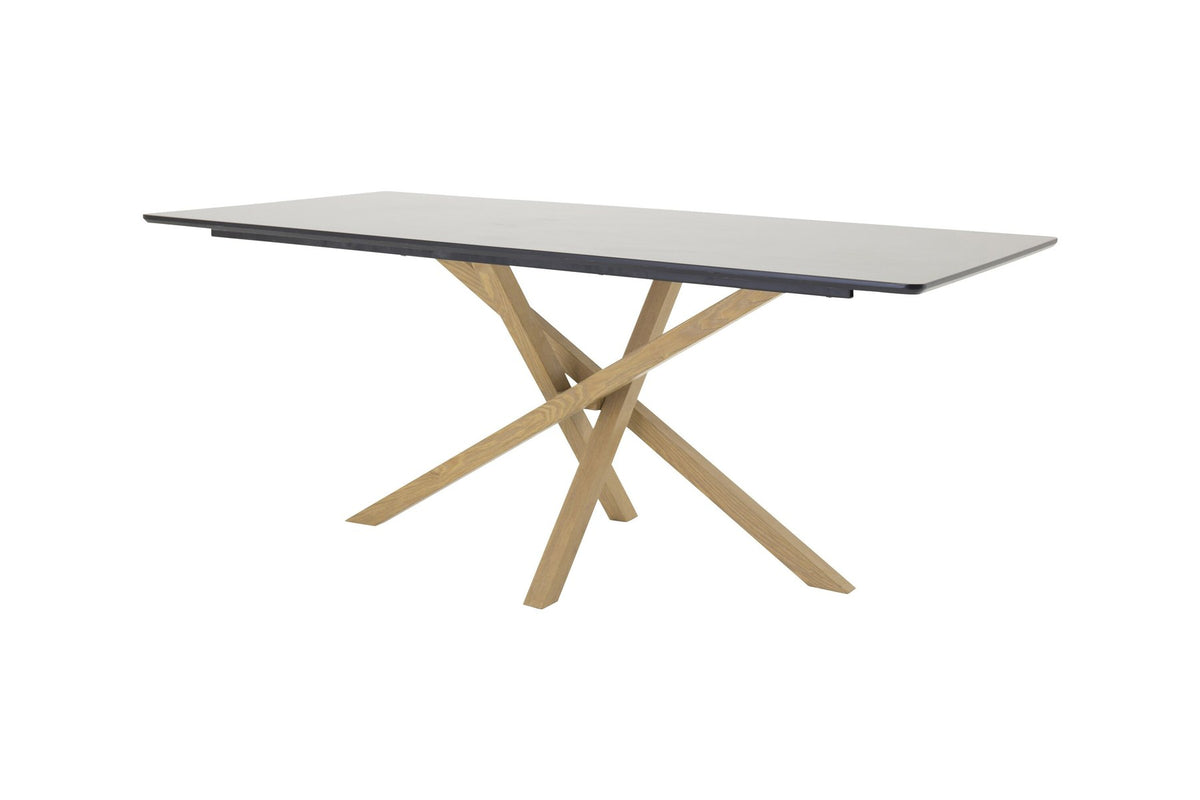 Piazza Esstisch in Natur/Weiss präsentiert im Onlineshop von KAQTU Design AG. Esszimmerset ist von Venture Home