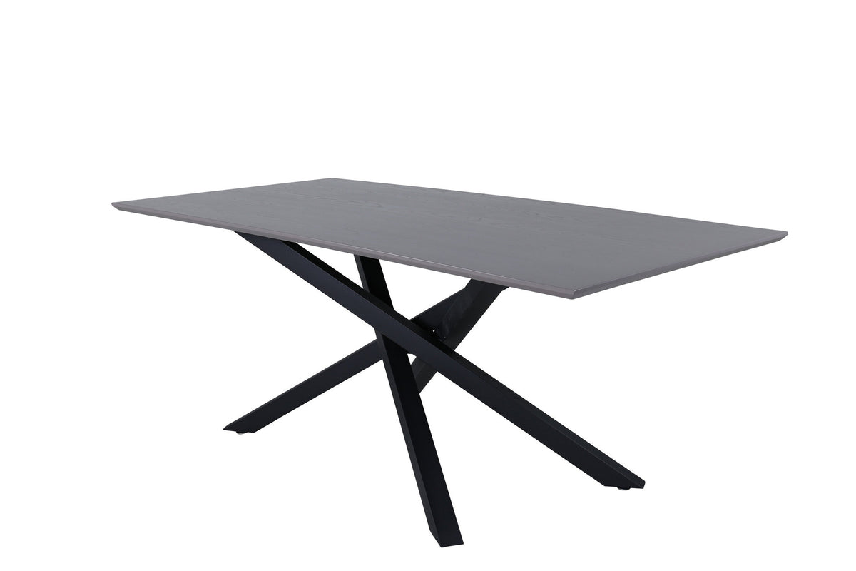 Piazza Esstisch in Schwarz / Grau präsentiert im Onlineshop von KAQTU Design AG. Esstisch ist von Venture Home