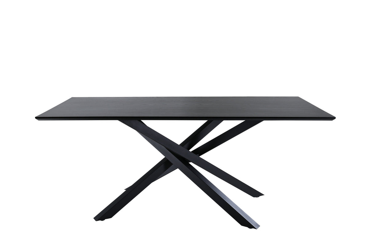 Piazza Esstisch in Schwarz präsentiert im Onlineshop von KAQTU Design AG. Esstisch ist von Venture Home