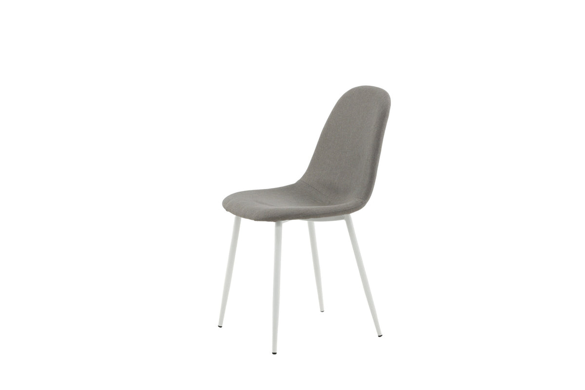 Polar Stuhl in Grau / Weiss präsentiert im Onlineshop von KAQTU Design AG. Stuhl ist von Venture Home