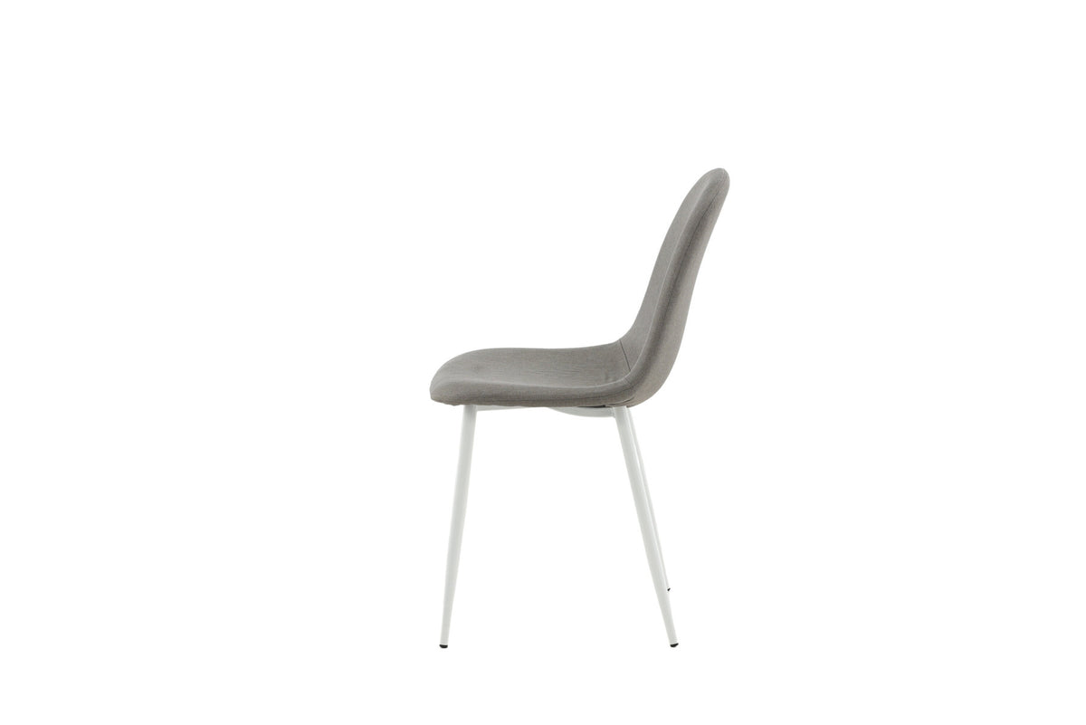 Polar Stuhl in Grau / Weiss präsentiert im Onlineshop von KAQTU Design AG. Stuhl ist von Venture Home