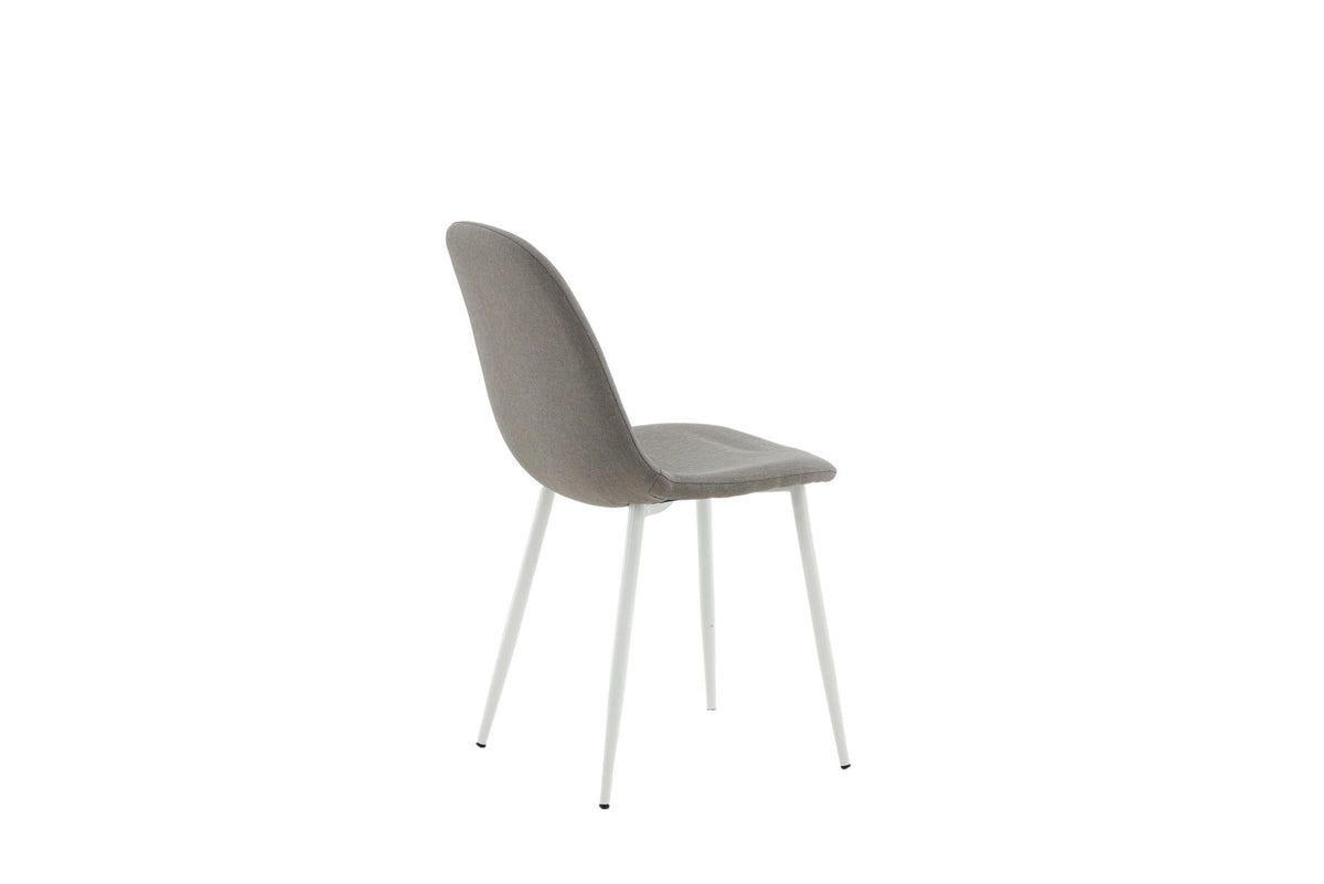Polar Stuhl in Grau / Weiss präsentiert im Onlineshop von KAQTU Design AG. Stuhl ist von Venture Home