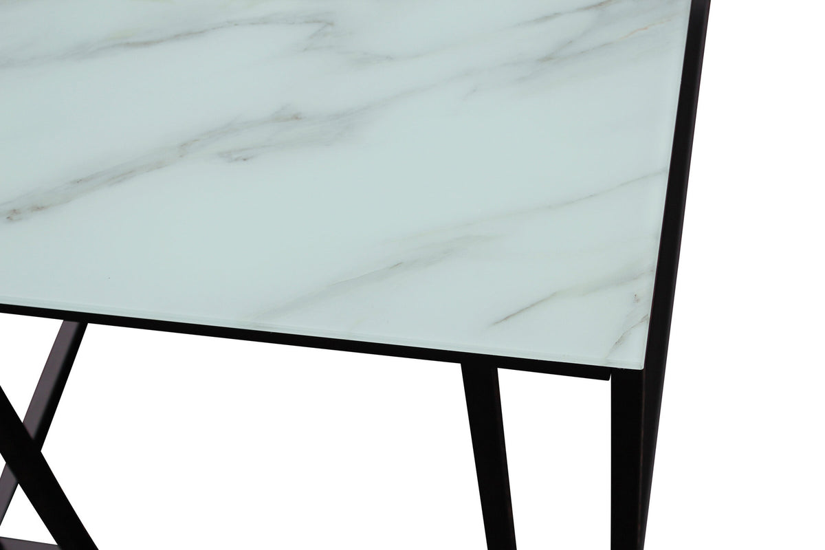 Rock Beistelltisch in Weiss präsentiert im Onlineshop von KAQTU Design AG. Beistelltisch ist von Venture Home