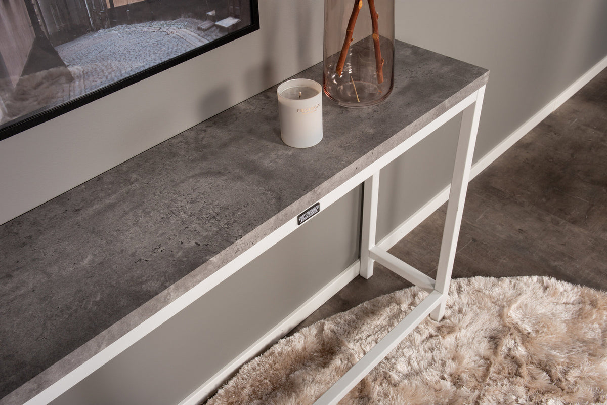 Rise Beistelltisch in Grau / Weiss präsentiert im Onlineshop von KAQTU Design AG. Beistelltisch ist von Venture Home
