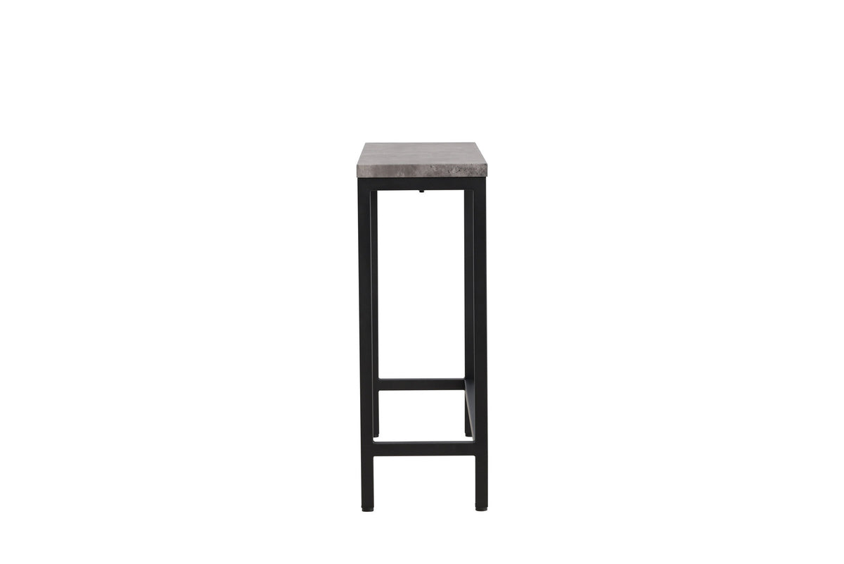 Rise Beistelltisch in Dunkelgrau / Schwarz präsentiert im Onlineshop von KAQTU Design AG. Beistelltisch ist von Venture Home