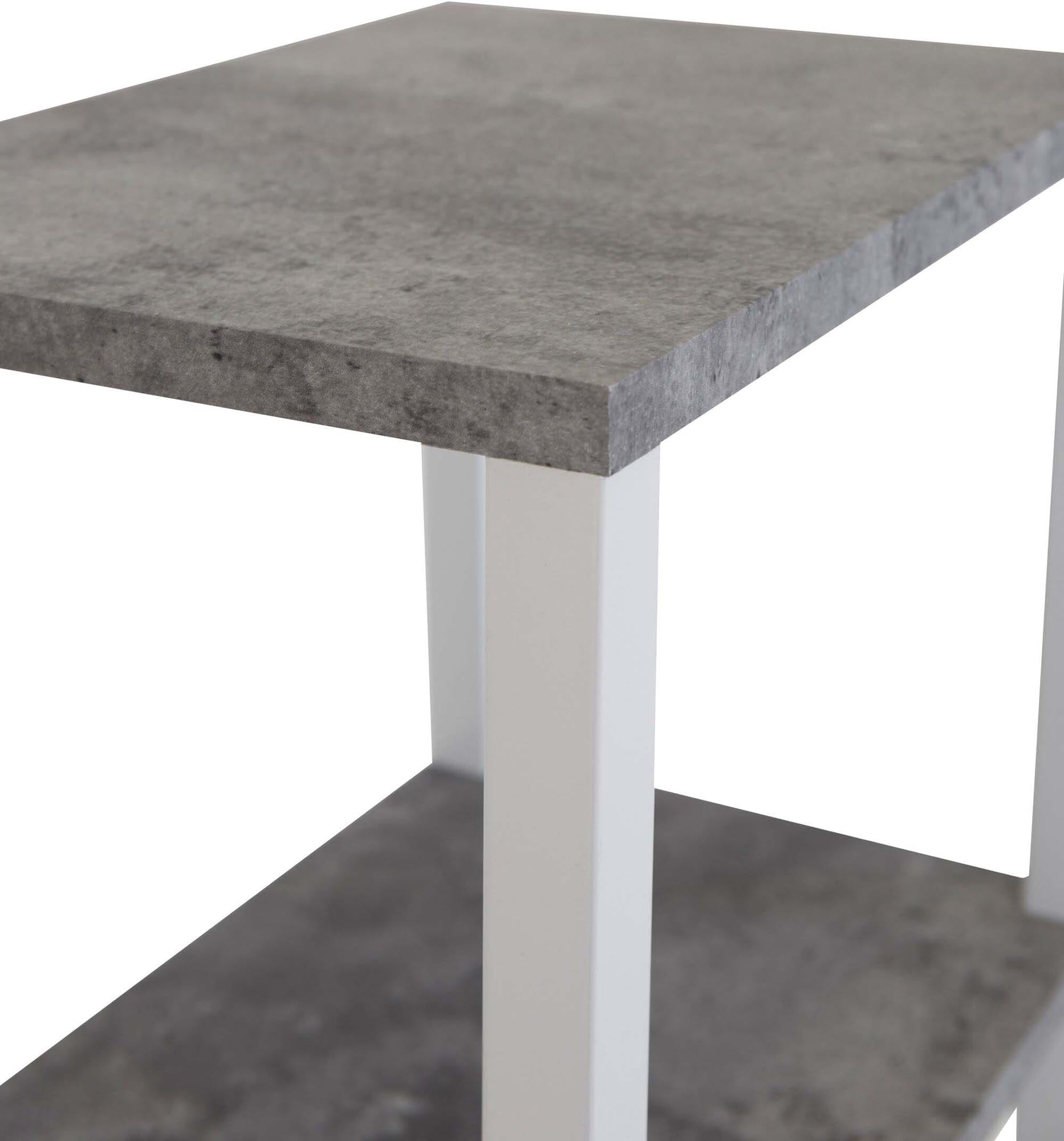 Rise Tisch in Weiss präsentiert im Onlineshop von KAQTU Design AG. Nachttisch ist von Venture Home