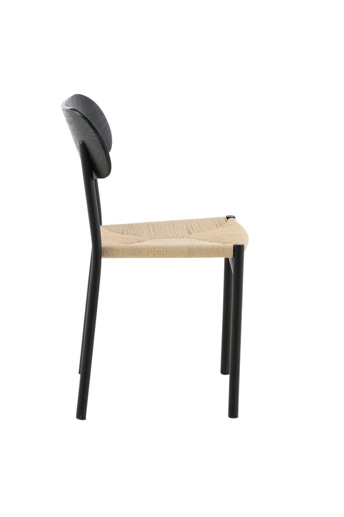 Polly Stuhl in Natur / Schwarz präsentiert im Onlineshop von KAQTU Design AG. Stuhl ist von Venture Home