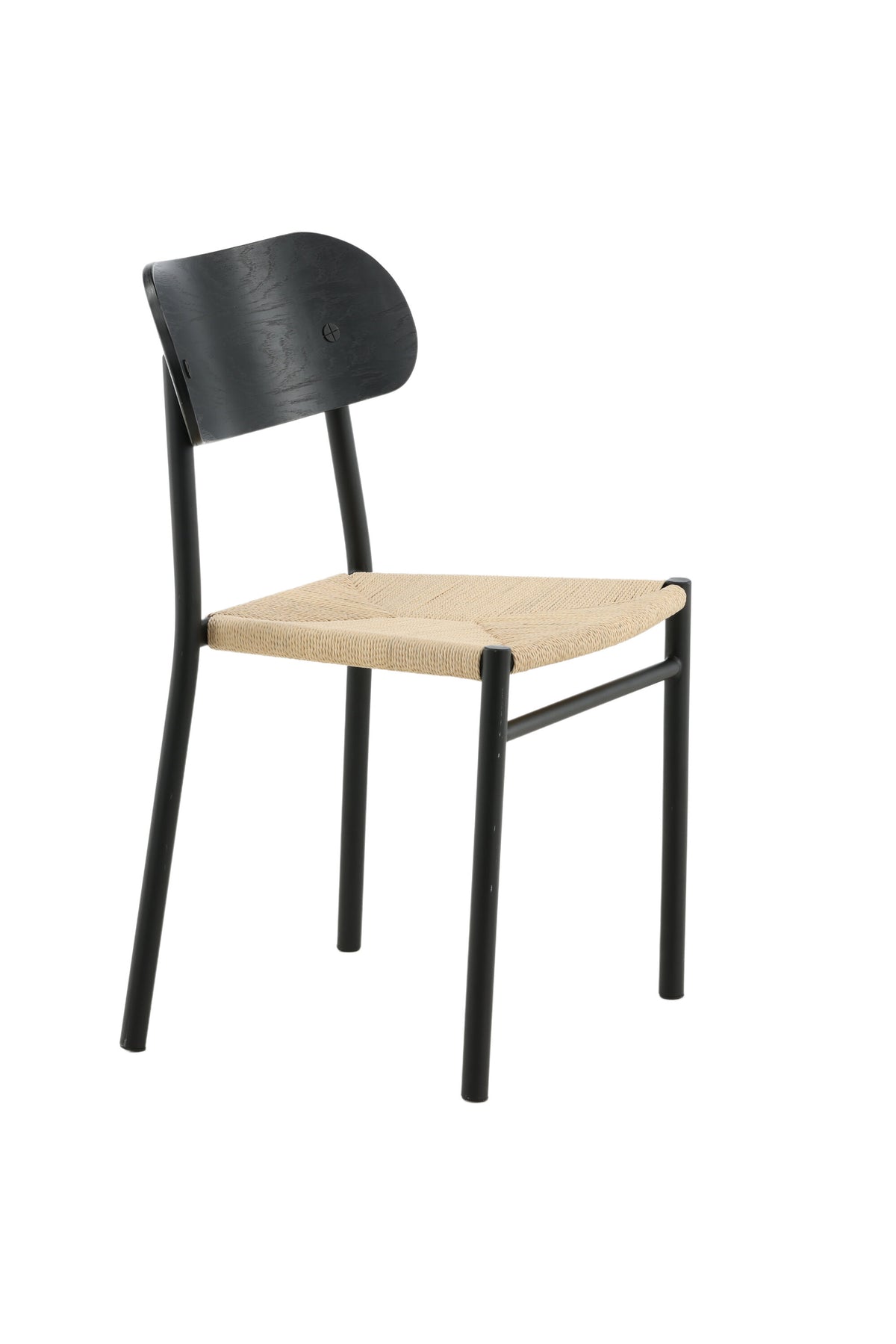 Polly Stuhl in Natur / Schwarz präsentiert im Onlineshop von KAQTU Design AG. Stuhl ist von Venture Home