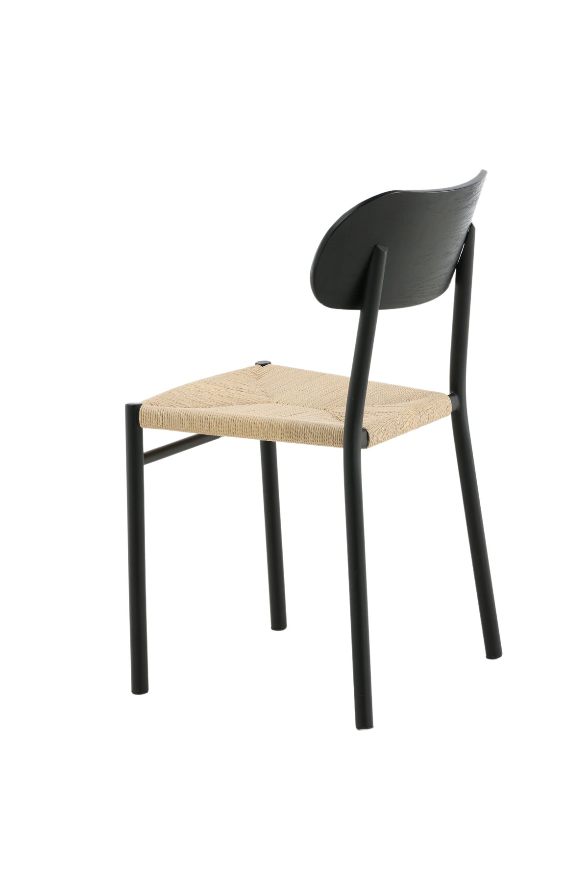 Polly Stuhl in Natur / Schwarz präsentiert im Onlineshop von KAQTU Design AG. Stuhl ist von Venture Home
