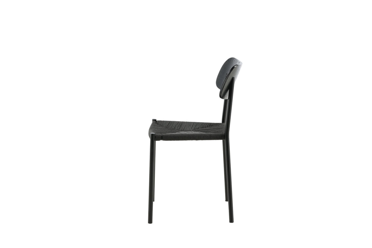 Polly Stuhl in Schwarz präsentiert im Onlineshop von KAQTU Design AG. Stuhl ist von Venture Home