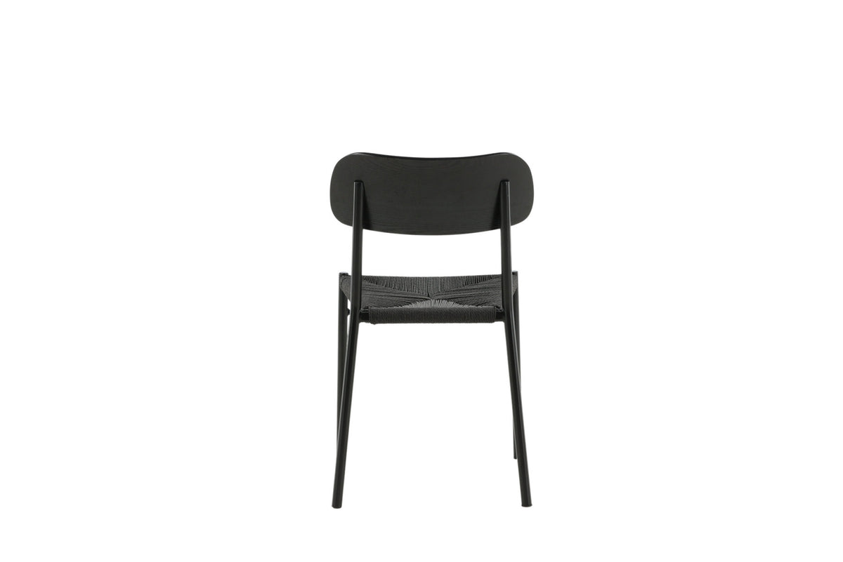 Polly Stuhl in Schwarz präsentiert im Onlineshop von KAQTU Design AG. Stuhl ist von Venture Home