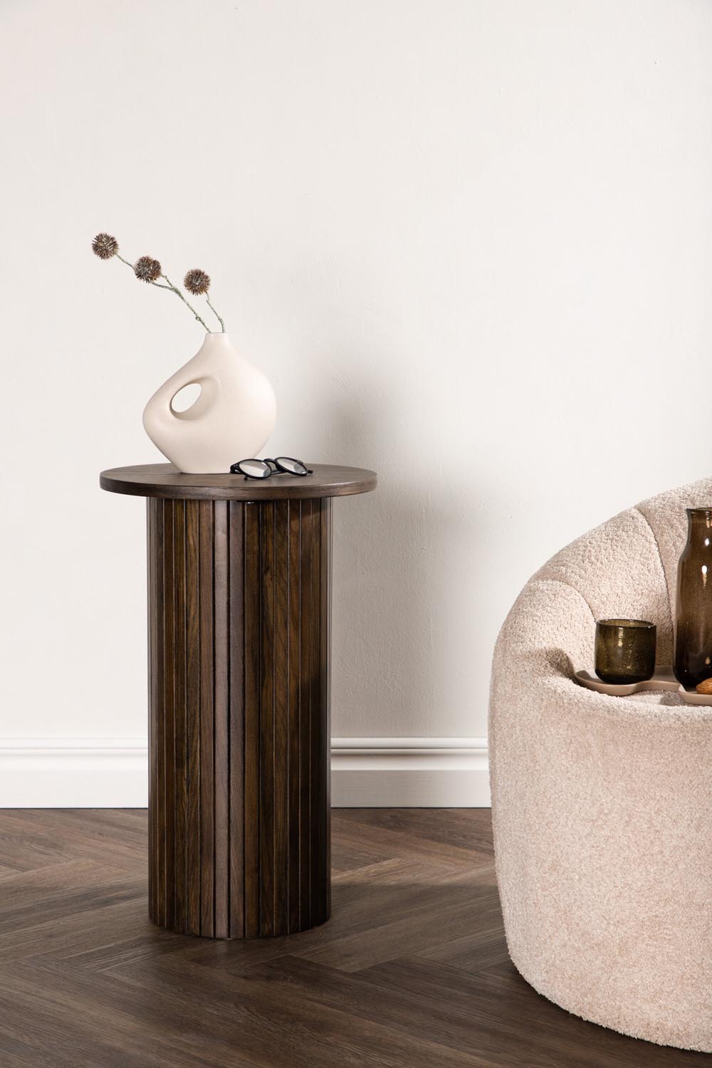 Bianca Beistelltisch in Mokka präsentiert im Onlineshop von KAQTU Design AG. Beistelltisch ist von Venture Home