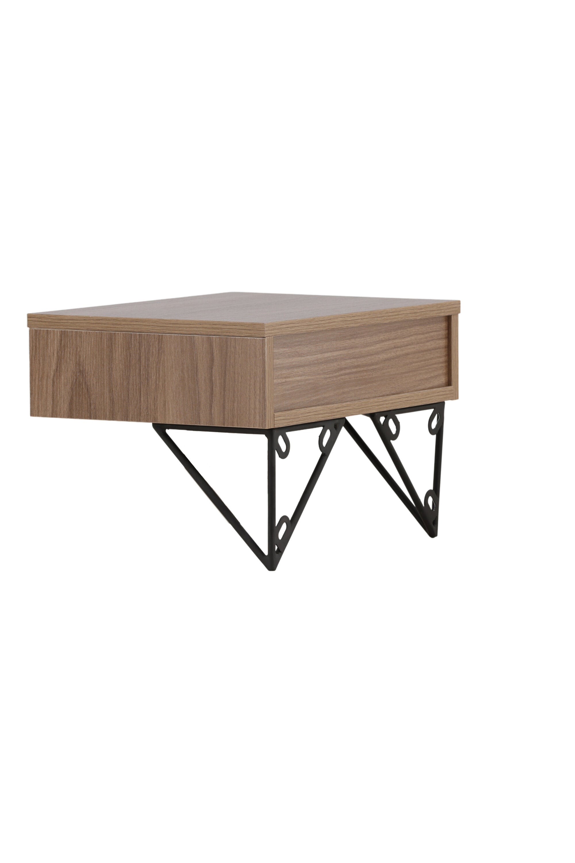 Holy Esstisch in Walnuss präsentiert im Onlineshop von KAQTU Design AG. Beistelltisch ist von Venture Home