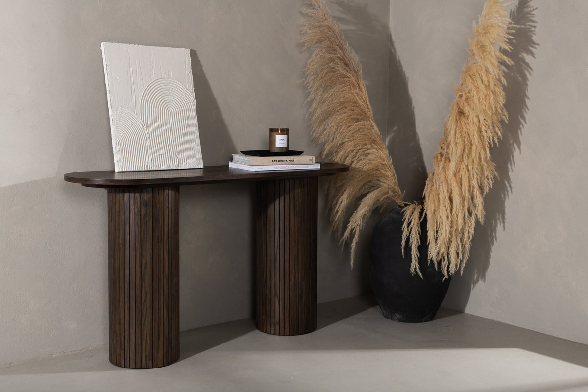 Bianca Konsolentisch in Mokka präsentiert im Onlineshop von KAQTU Design AG. Konsolentisch ist von Venture Home
