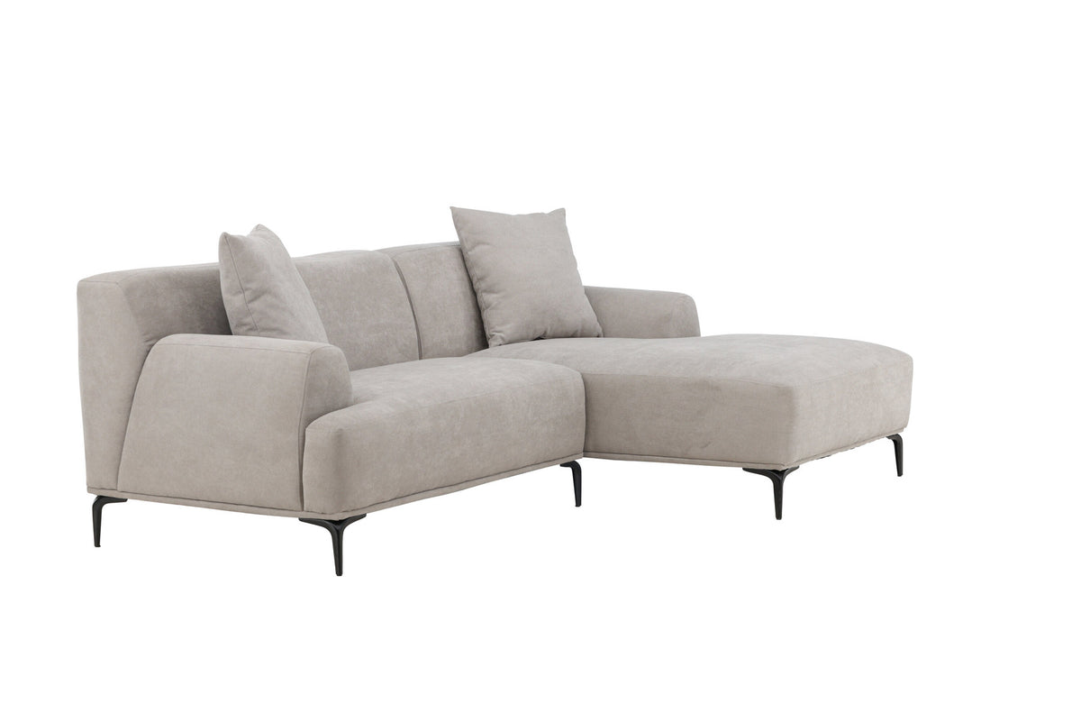 Viskan 3-Seat Sofa in Schwarz/ Hellgrau präsentiert im Onlineshop von KAQTU Design AG. 3er Sofa ist von Venture Home