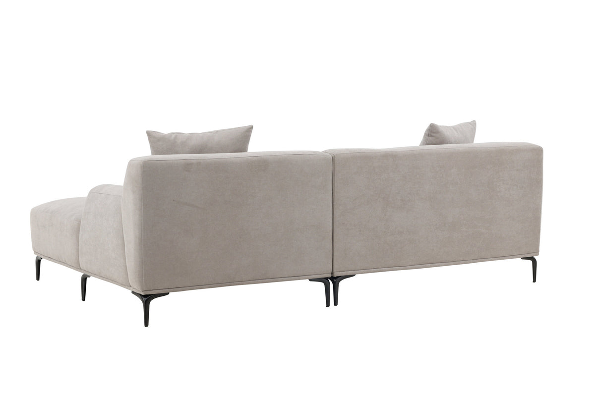Viskan 3-Seat Sofa in Schwarz/ Hellgrau präsentiert im Onlineshop von KAQTU Design AG. 3er Sofa ist von Venture Home