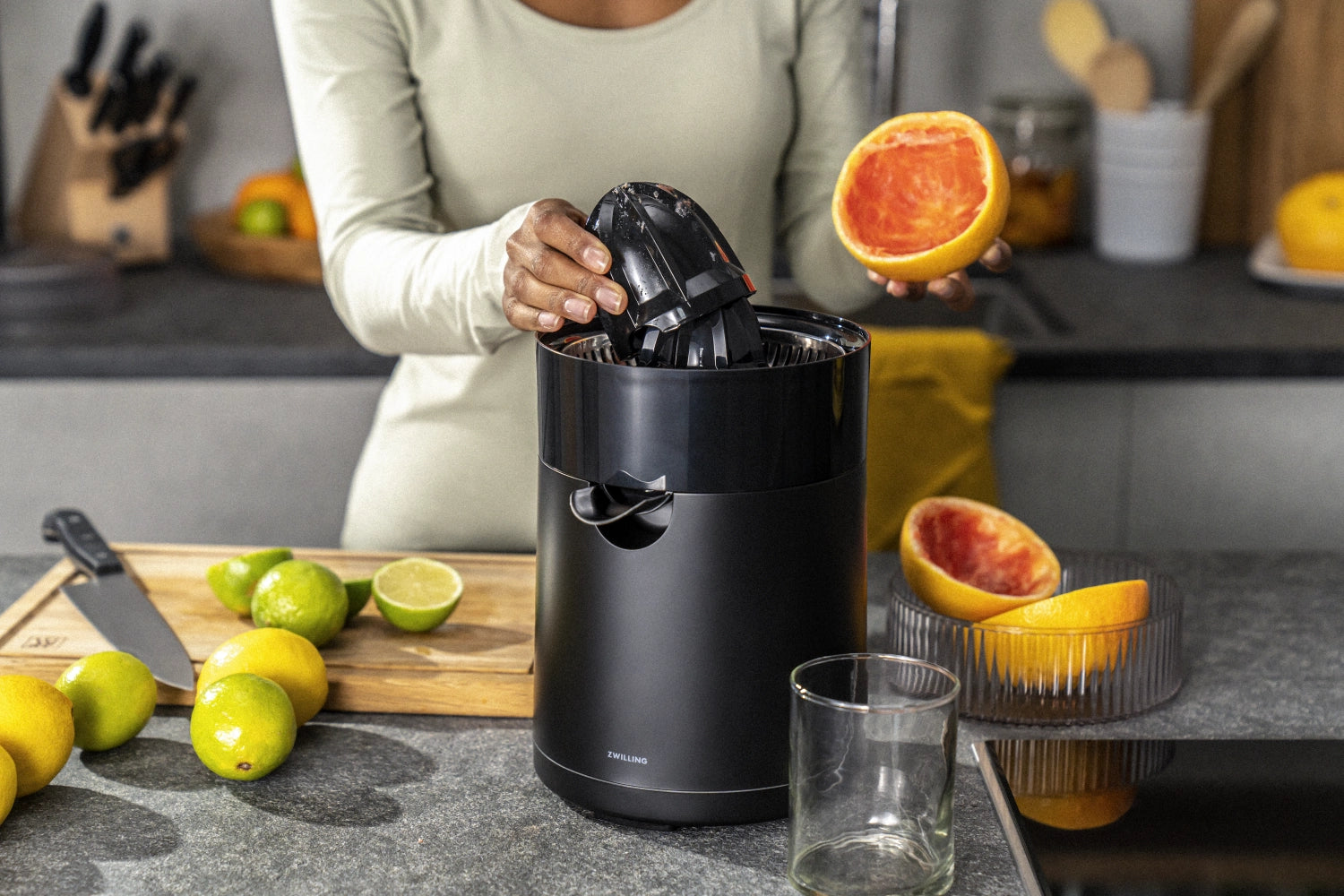 Enfinigy Citrus Press, Black