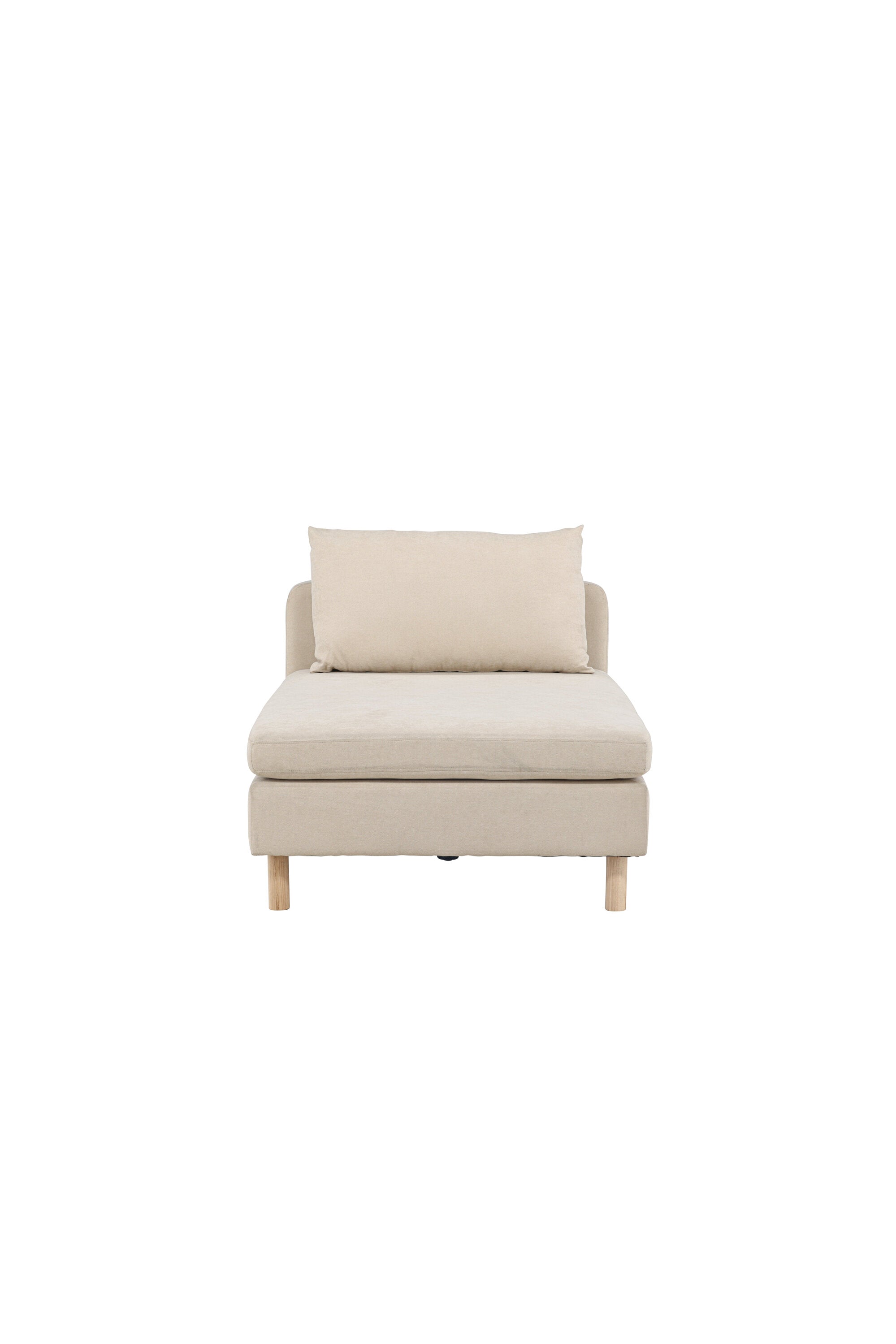 Der Zero Daybed von Venture Home: zeitlose Eleganz, minimalistisches Design, Komfort und Entspannung in sanftem Beige.