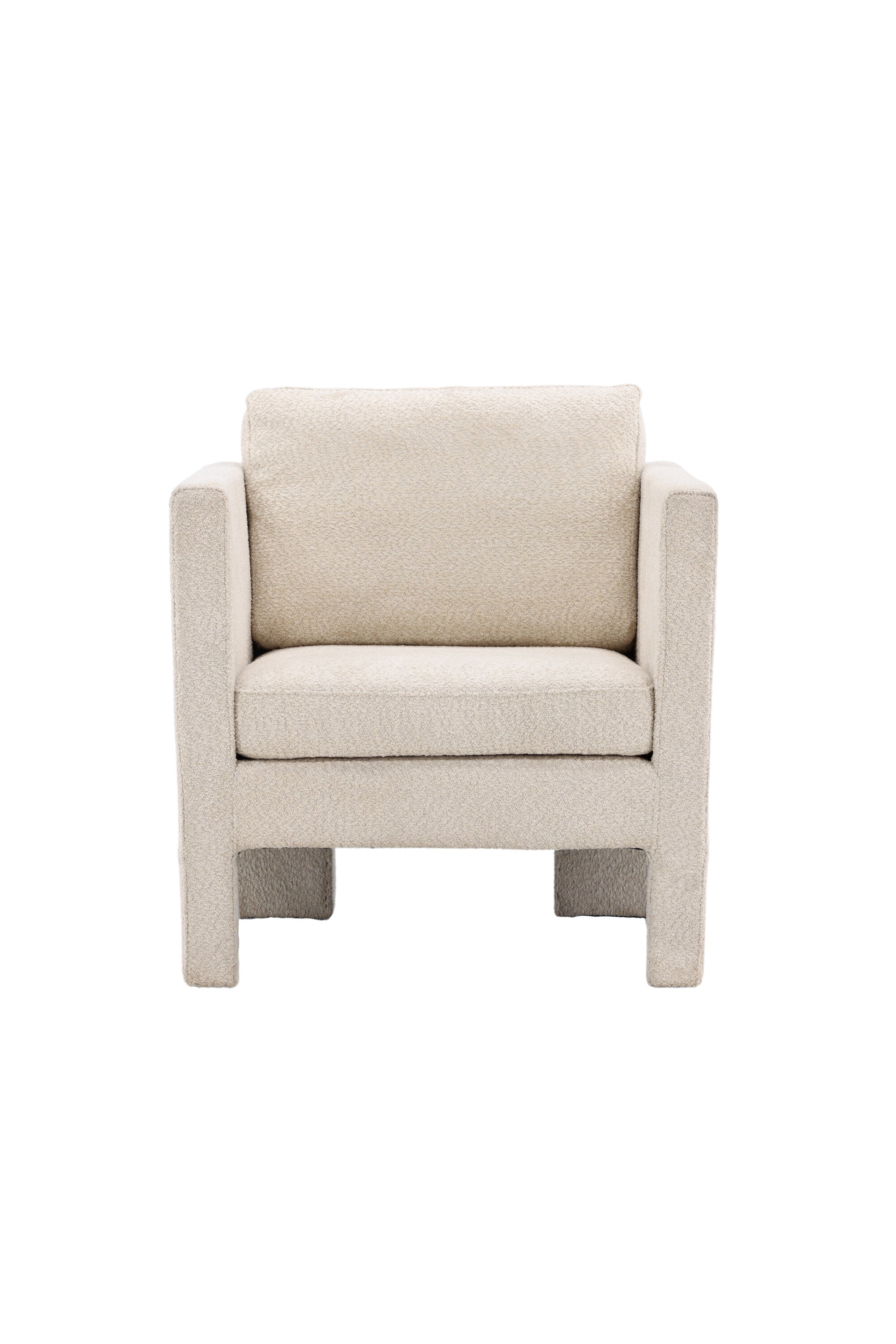 Ragusa Sessel in Weiss präsentiert im Onlineshop von KAQTU Design AG. Sessel mit Armlehnen ist von Venture Home
