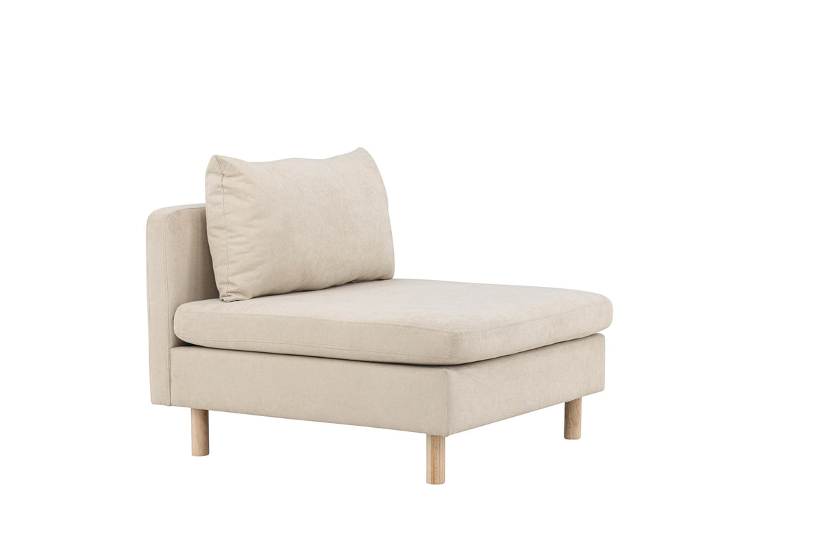 Zero Single Sofa in Beige präsentiert im Onlineshop von KAQTU Design AG. Modulares Sofa ist von Venture Home