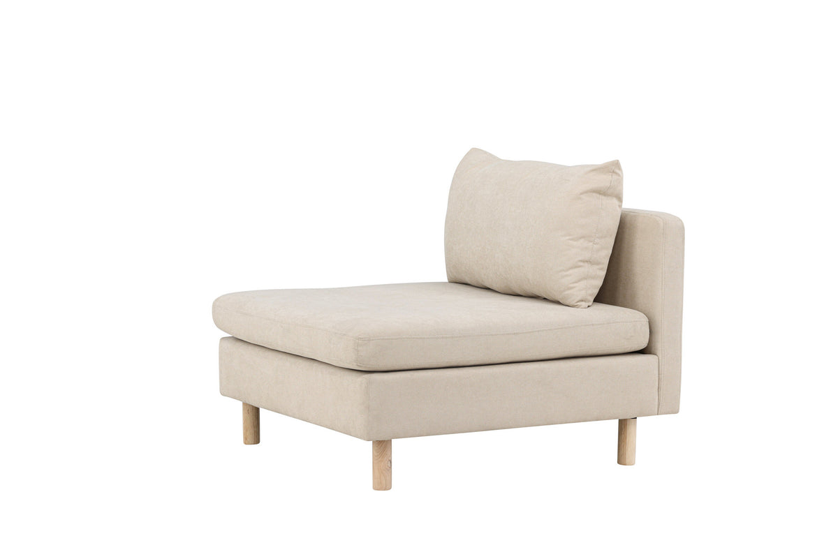 Zero Single Sofa in Beige präsentiert im Onlineshop von KAQTU Design AG. Modulares Sofa ist von Venture Home