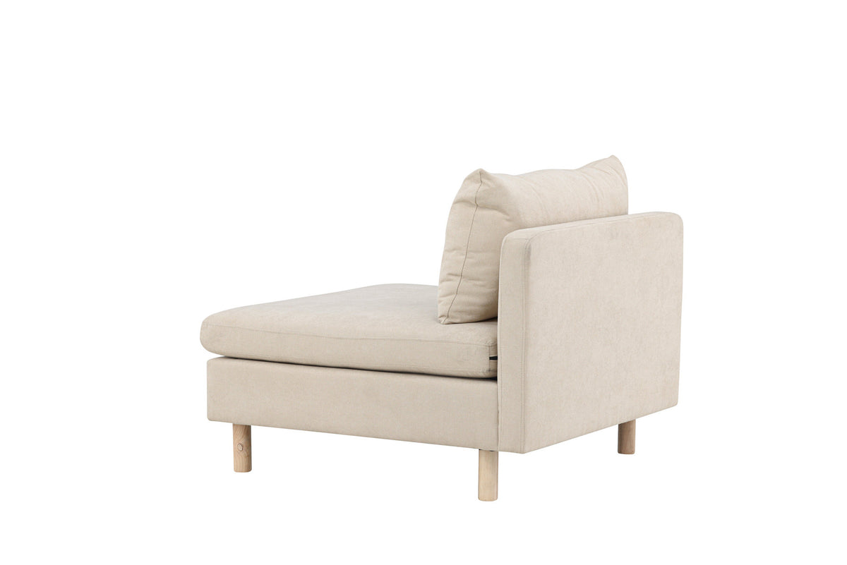 Zero Single Sofa in Beige präsentiert im Onlineshop von KAQTU Design AG. Modulares Sofa ist von Venture Home