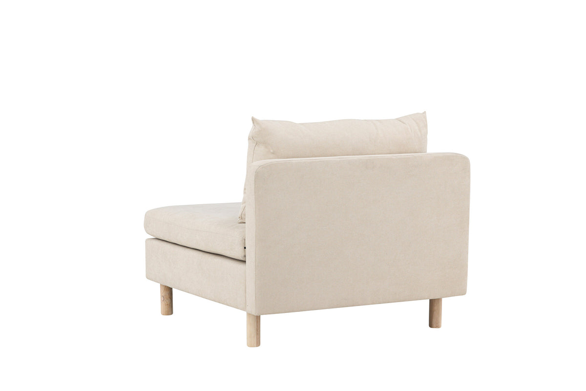 Zero Single Sofa in Beige präsentiert im Onlineshop von KAQTU Design AG. Modulares Sofa ist von Venture Home