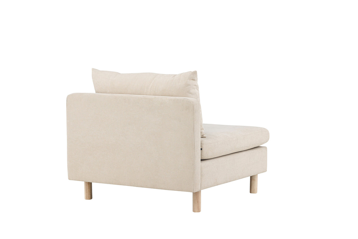 Zero Single Sofa in Beige präsentiert im Onlineshop von KAQTU Design AG. Modulares Sofa ist von Venture Home