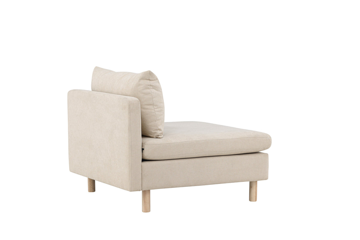 Zero Single Sofa in Beige präsentiert im Onlineshop von KAQTU Design AG. Modulares Sofa ist von Venture Home