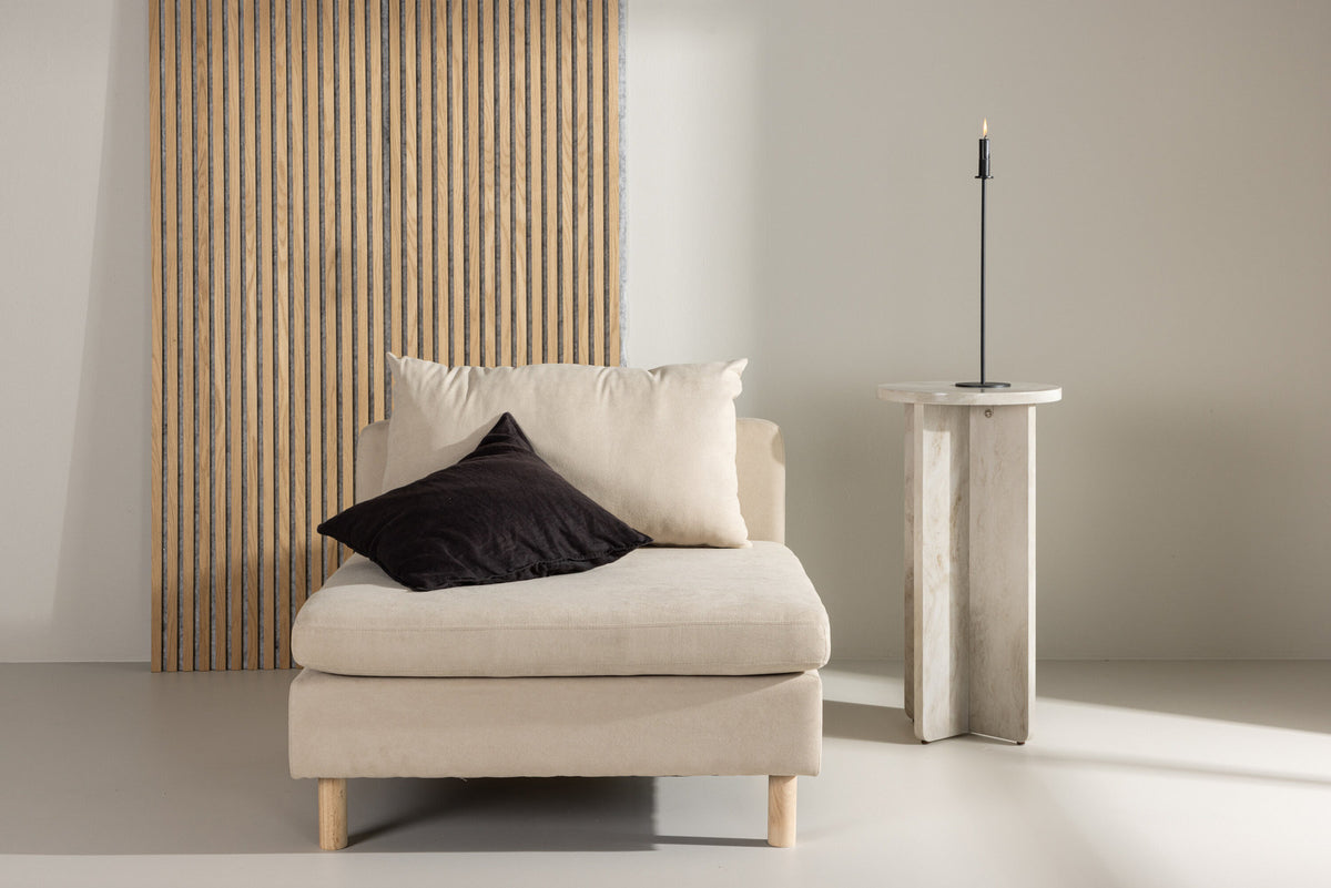 Zero Single Sofa in Beige präsentiert im Onlineshop von KAQTU Design AG. Modulares Sofa ist von Venture Home