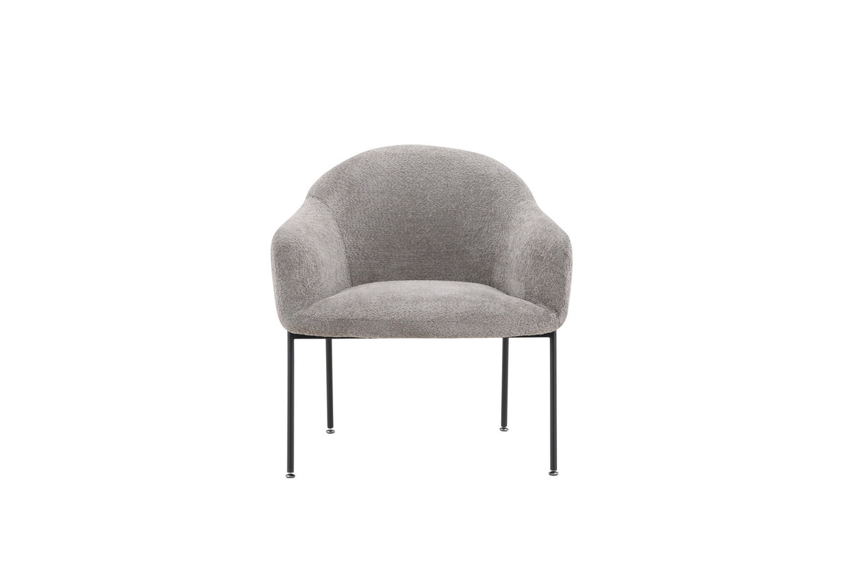 Catania Sofa Sessel in Hellgrau präsentiert im Onlineshop von KAQTU Design AG. Sessel mit Armlehnen ist von Venture Home