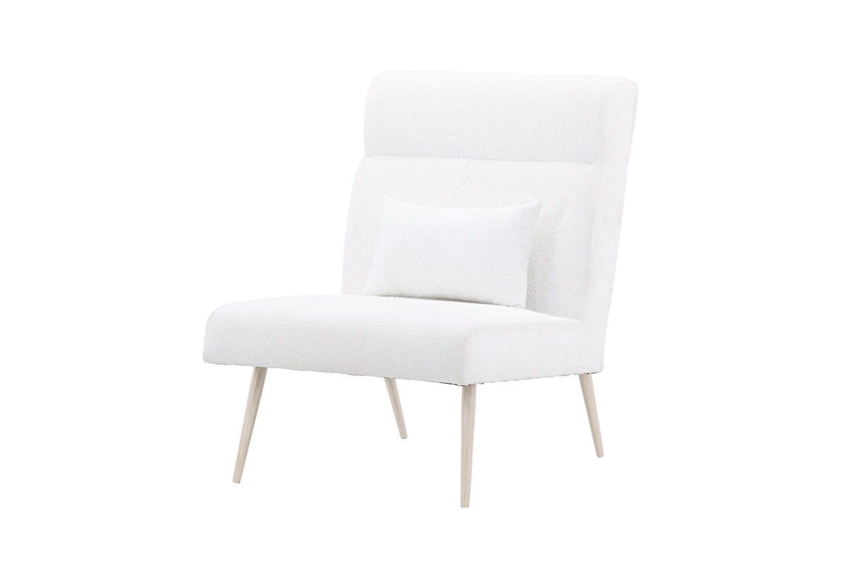 Bloom Sessel in Weiss präsentiert im Onlineshop von KAQTU Design AG. Sessel mit Armlehnen ist von Venture Home