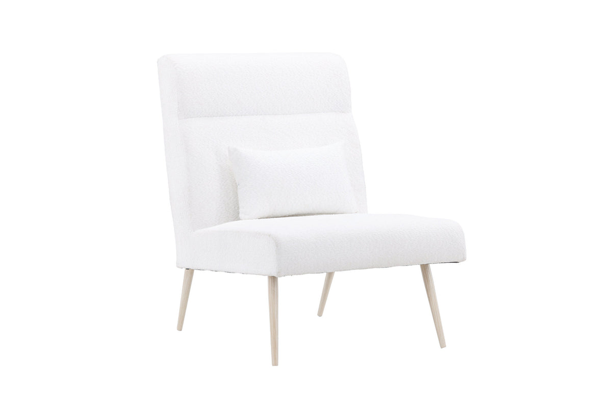 Bloom Sessel in Weiss präsentiert im Onlineshop von KAQTU Design AG. Sessel mit Armlehnen ist von Venture Home