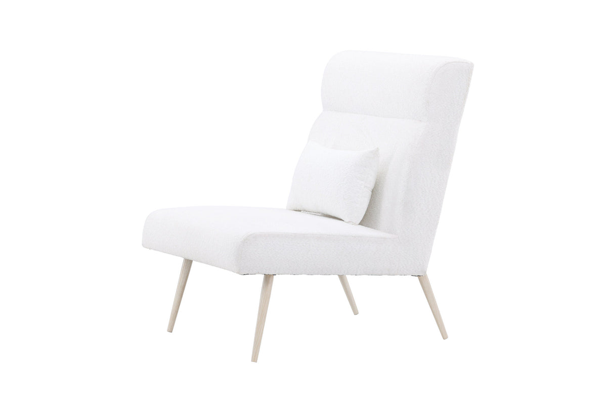 Bloom Sessel in Weiss präsentiert im Onlineshop von KAQTU Design AG. Sessel mit Armlehnen ist von Venture Home