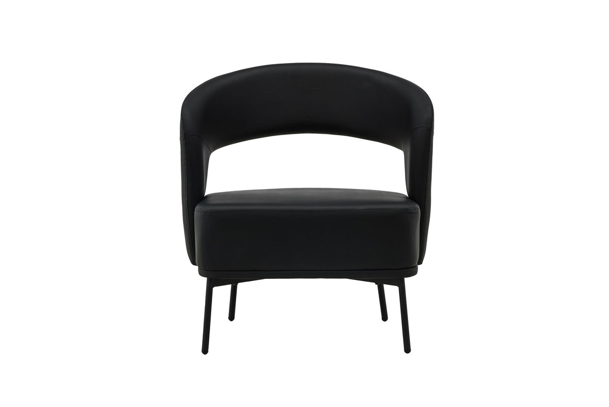 Mundo Sofa Sessel in Schwarz präsentiert im Onlineshop von KAQTU Design AG. Sessel mit Armlehnen ist von Venture Home
