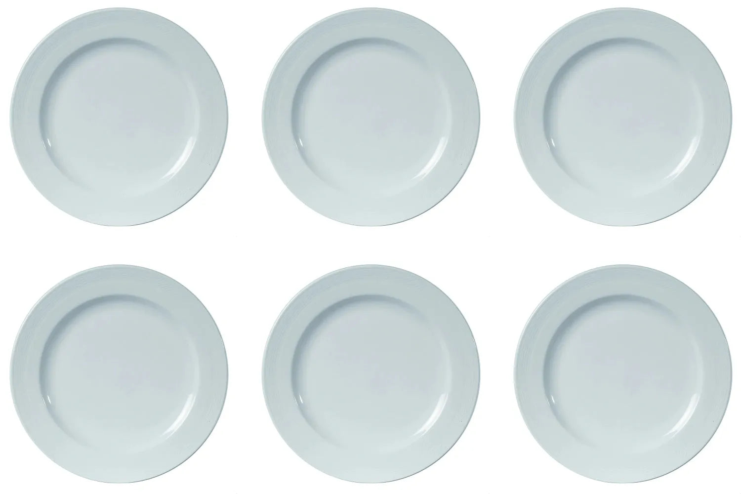 6er Set tiefe Teller Karat 19 von Royal Porcelain, 24 cm, aus edlem Porzellan, perfekt für Suppen und Pasta, stilvoll und langlebig.