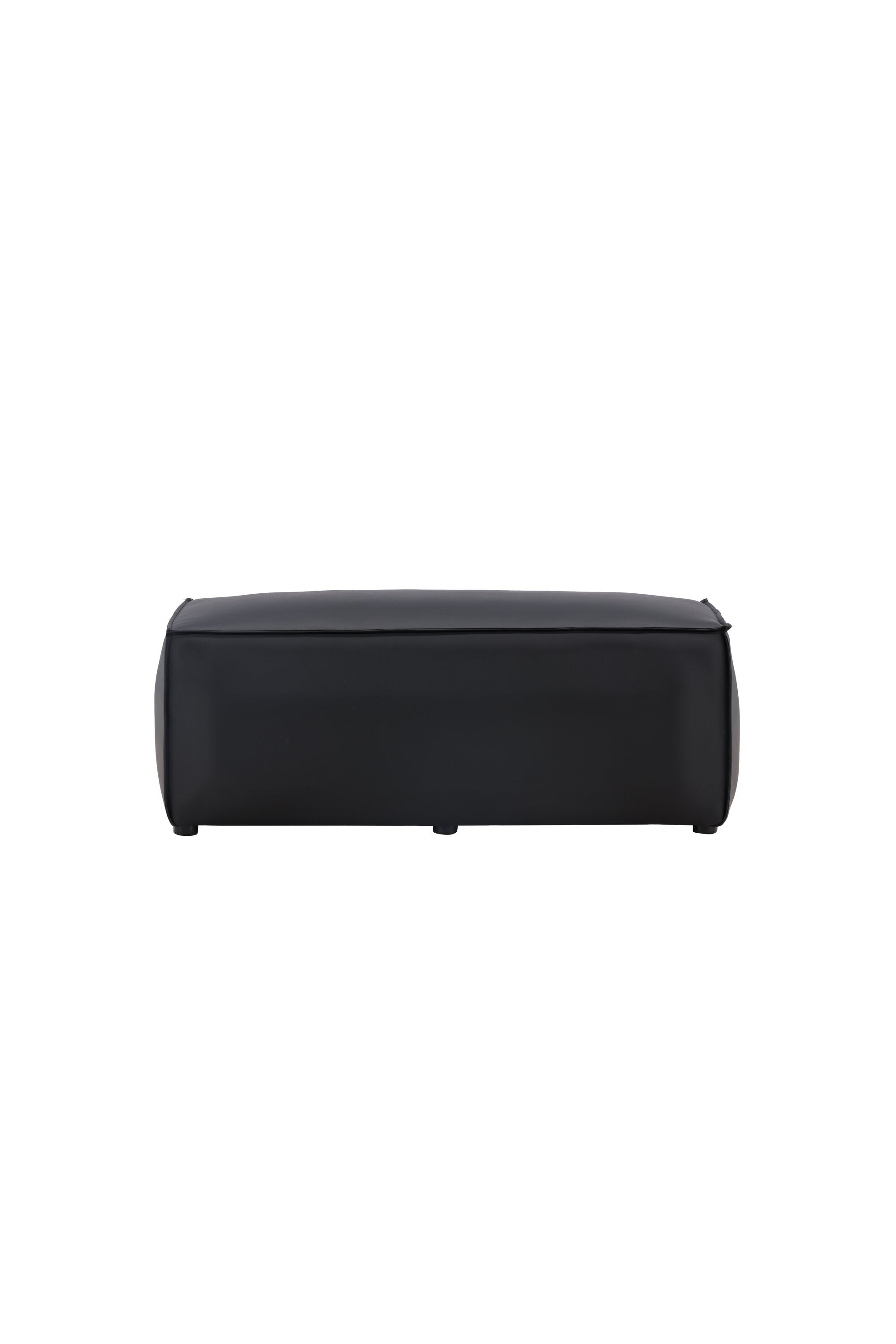 Palmero Hocker in Schwarz präsentiert im Onlineshop von KAQTU Design AG. Pouf ist von Venture Home
