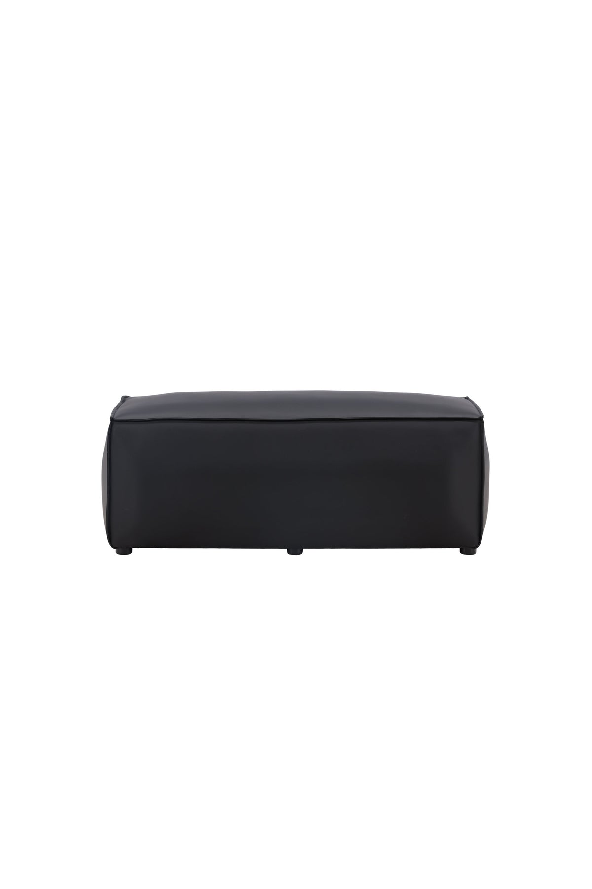 Palmero Hocker in Schwarz präsentiert im Onlineshop von KAQTU Design AG. Pouf ist von Venture Home