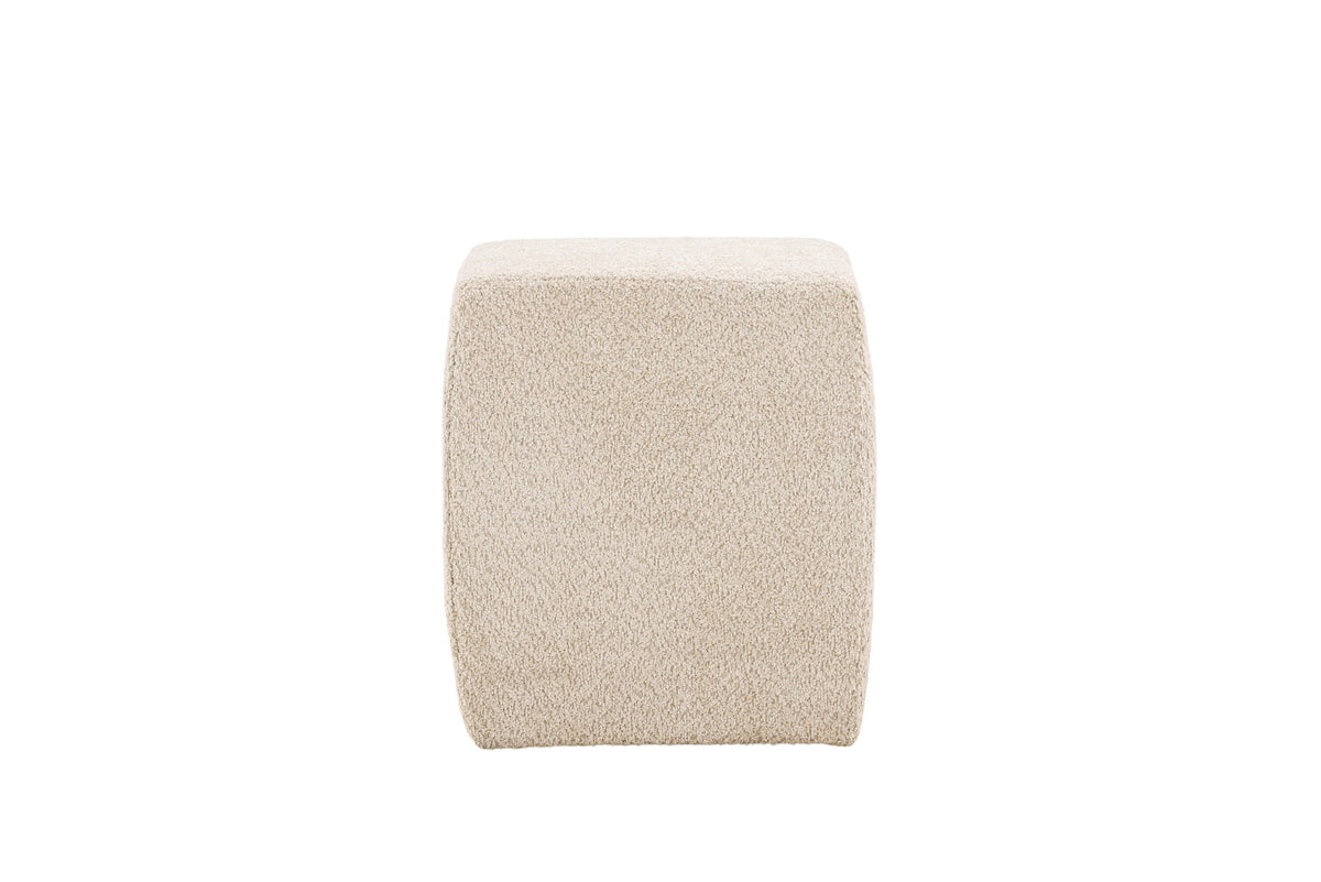 Neapel Pouf in Beige präsentiert im Onlineshop von KAQTU Design AG. Pouf ist von Venture Home