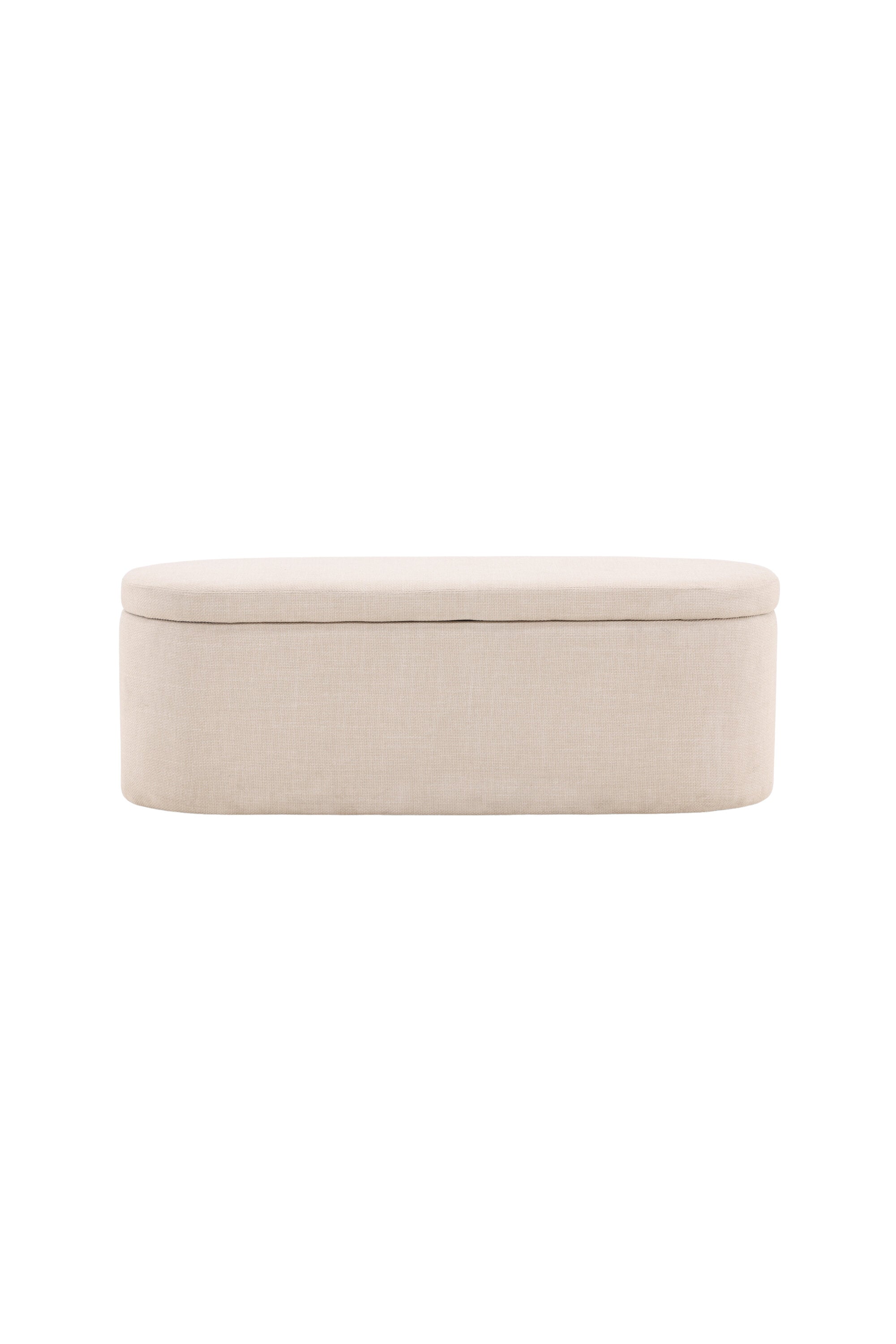 Potenza Ottoman in Cremefarben präsentiert im Onlineshop von KAQTU Design AG. Ottoman ist von Venture Home
