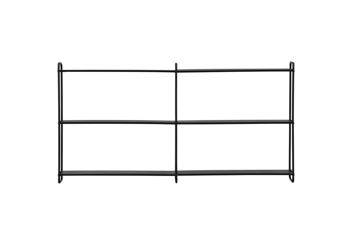 Lyon Regal in Schwarz präsentiert im Onlineshop von KAQTU Design AG. Standregal ist von Venture Home