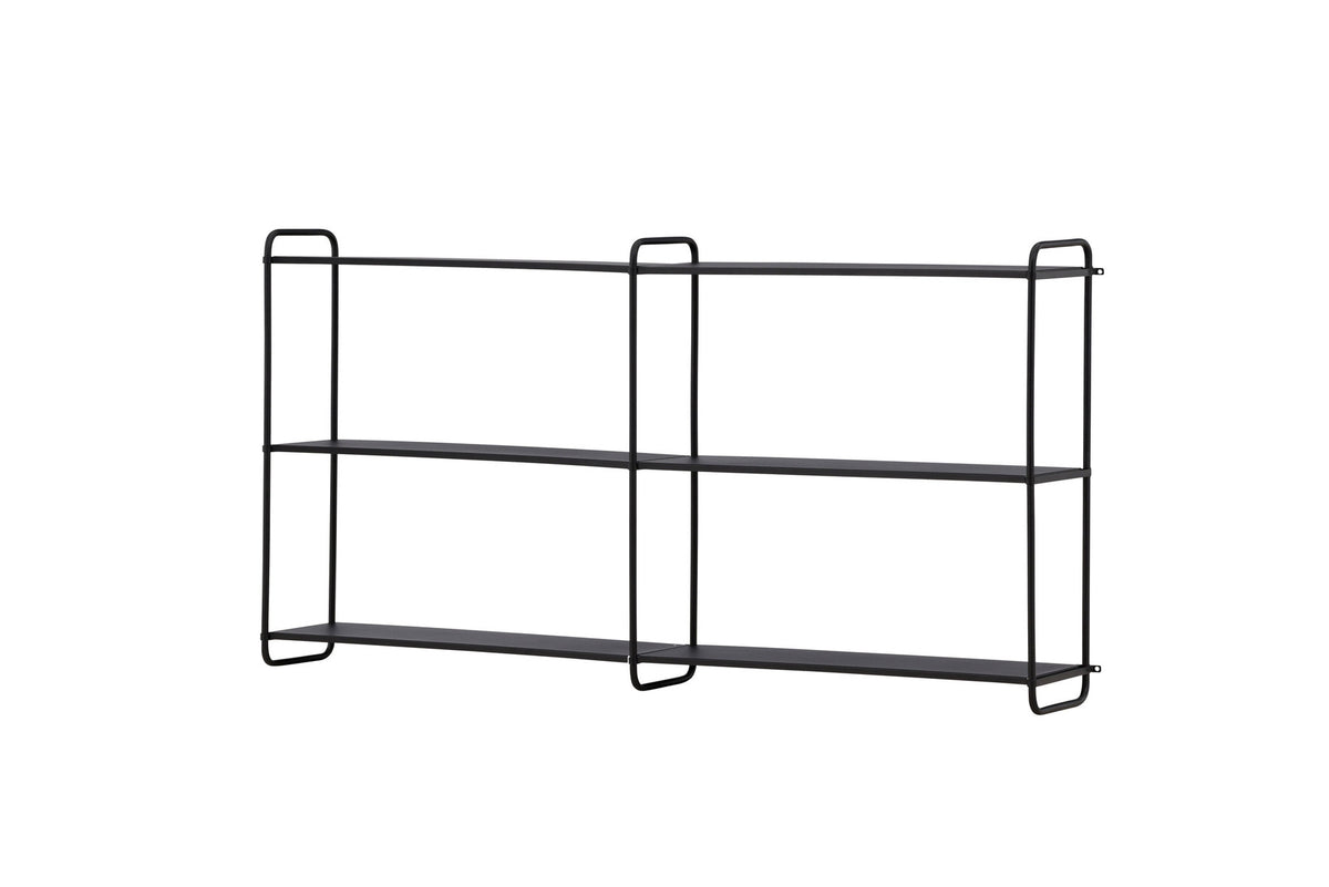 Lyon Regal in Schwarz präsentiert im Onlineshop von KAQTU Design AG. Standregal ist von Venture Home