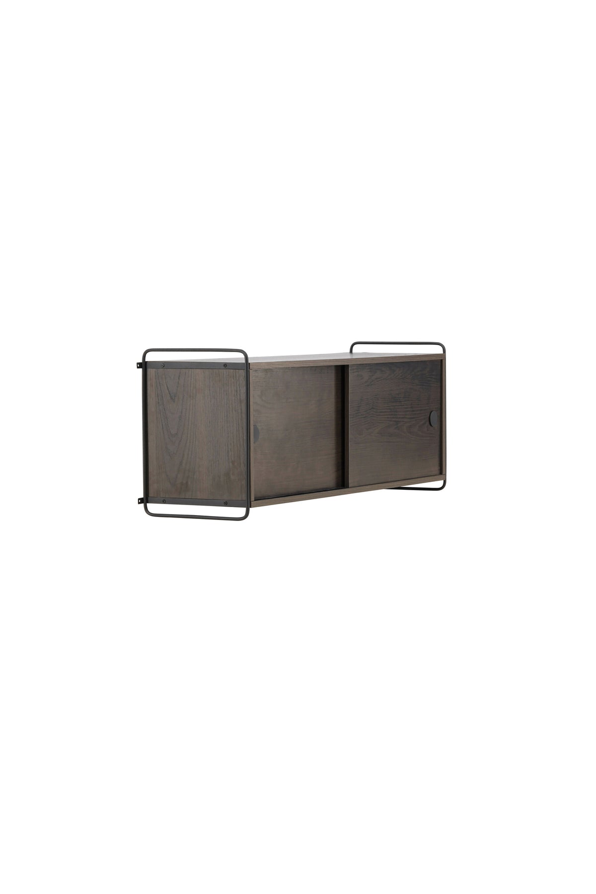 Paris Wandregal in Schwarz/Mokka präsentiert im Onlineshop von KAQTU Design AG. Wandregal ist von Venture Home